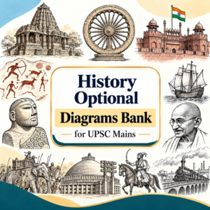 History (Optional Subject) 100 Diagrams